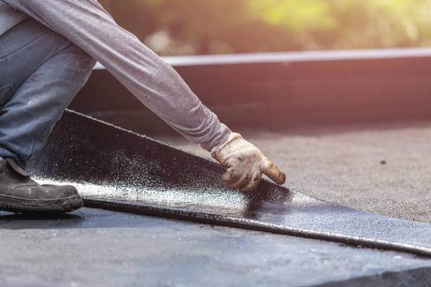 Professional Interior Drainage System technician working in Warsaw, NY
